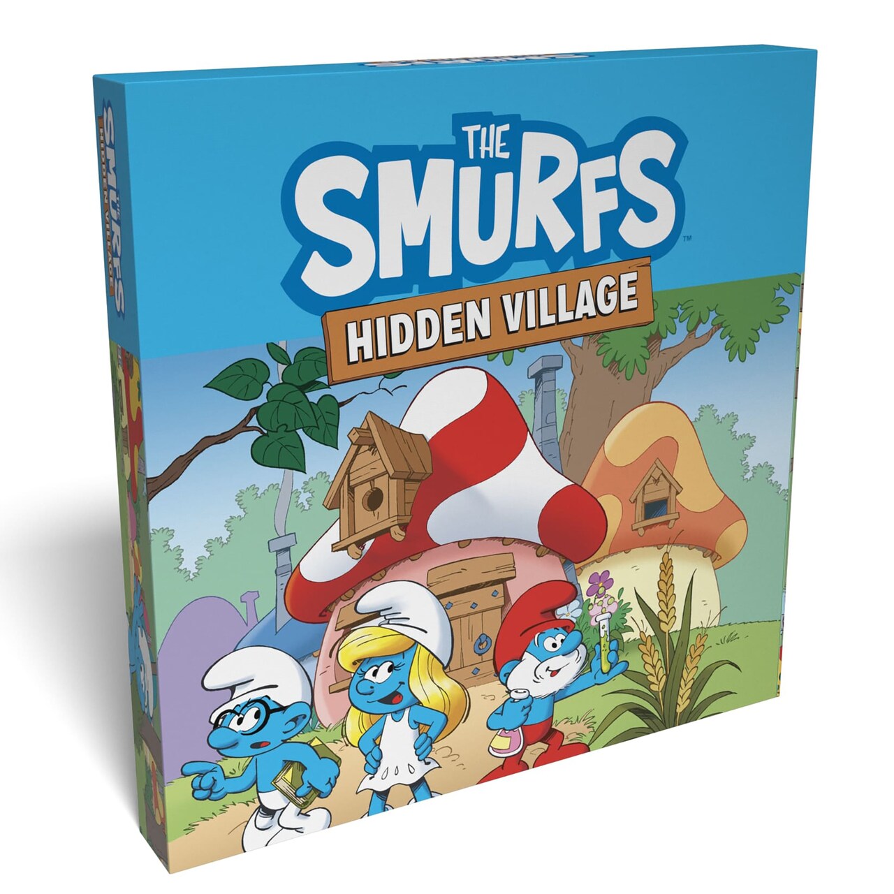 Maestro Media: The Smurfs: Hidden Village - Cooperative Board Game, Village Building & Strategy, Officially Licensed, Family Ages 7+, 1-5 Players